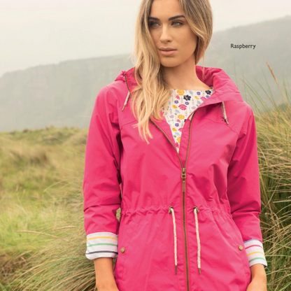 Lighthouse Victoria Waterproof Coat - Raspberry