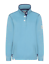 Lazy Jacks Ladies 1/4 button sweatshirt Dusky Blue - LJ5