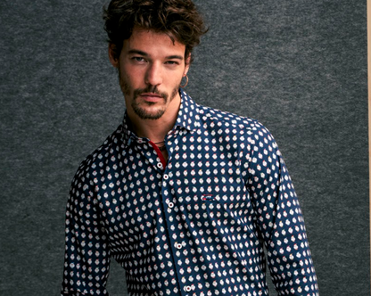 The SurfCar Lyon Santa Cotton Shirt