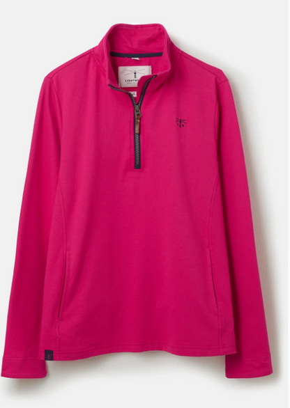 Lighthouse Shore Sweatshirt - Raspberry Pink