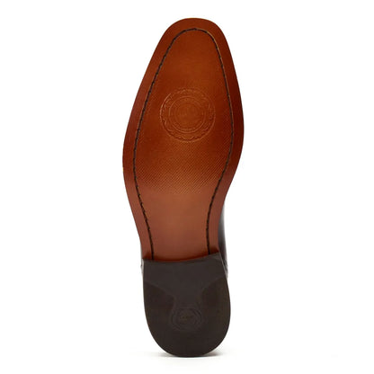 Base London Sikes Dealer Boot Washed Tan Leather Chelsea Style