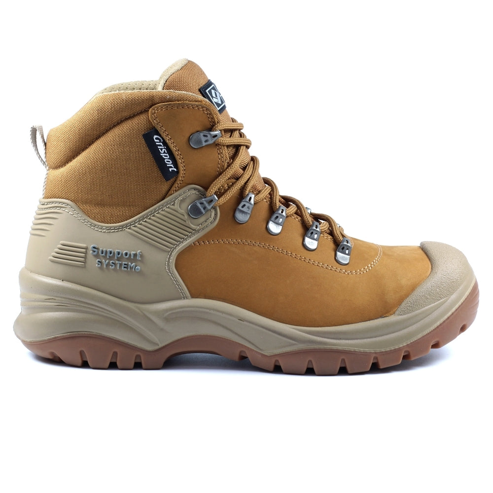 Grisport Sub Contractor S3 Safety Boot in Tan @ www.millscountrystore.com