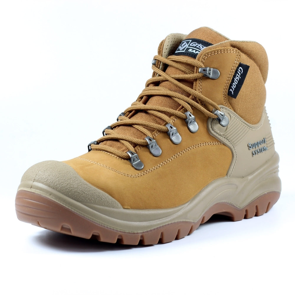 Grisport Sub Contractor S3 Safety Boot in Tan @ www.millscountrystore.com