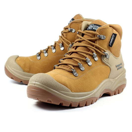 Grisport Sub Contractor S3 Safety Boot in Tan @ www.millscountrystore.com