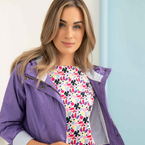 Lighthouse Emily Parka  - Violet