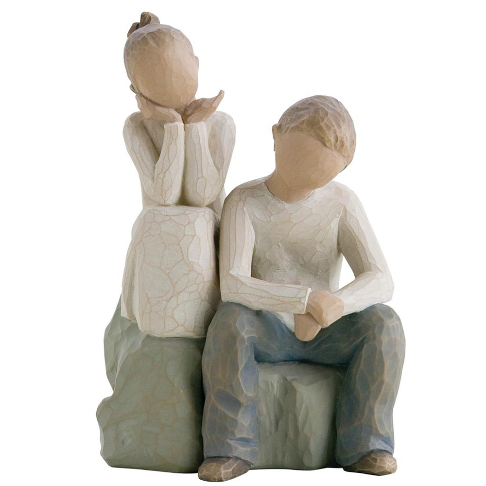 WILLOWTREE BROTHER & SISTER THE PERFECT GIFT AVAILABLE FROM MILLS COUNTRY STORE