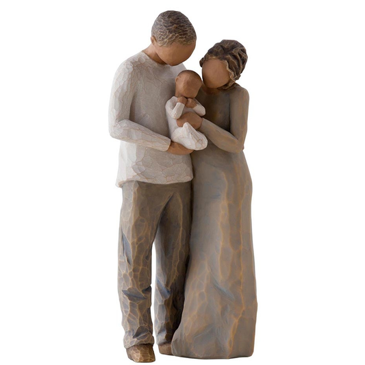 WILLOWTREE - WE ARE THREE IS A PERFECT GIFT & IS AVAILABLE FROM MILLS COUNTRY STORE