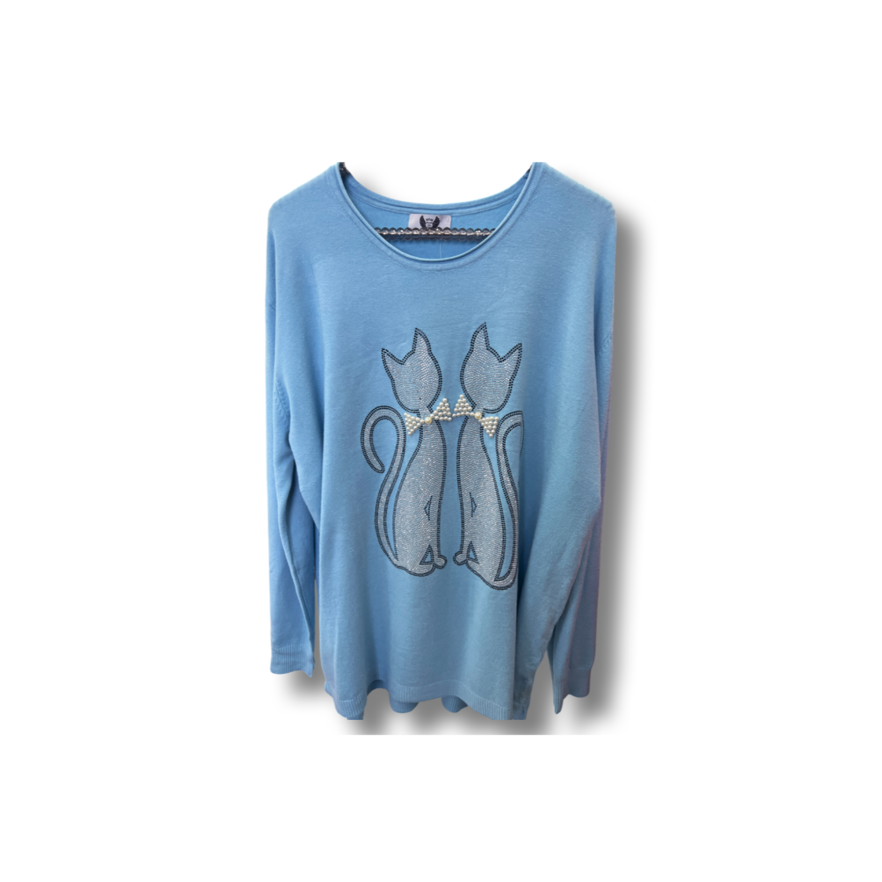 Crown de Louise  Casual Stretchy Super Soft Jumper UK  One SIZE 10 -16